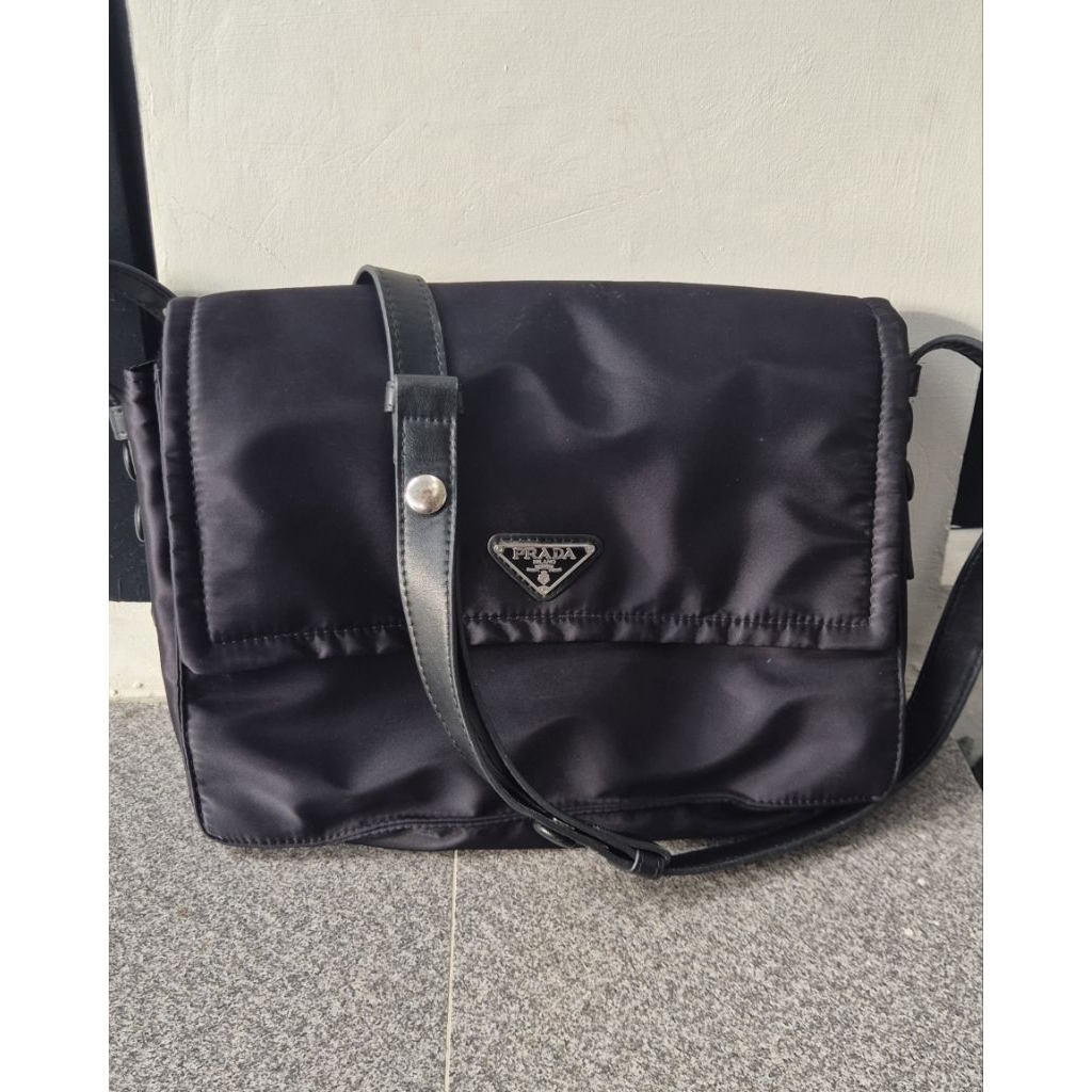 Prada milano sling bag