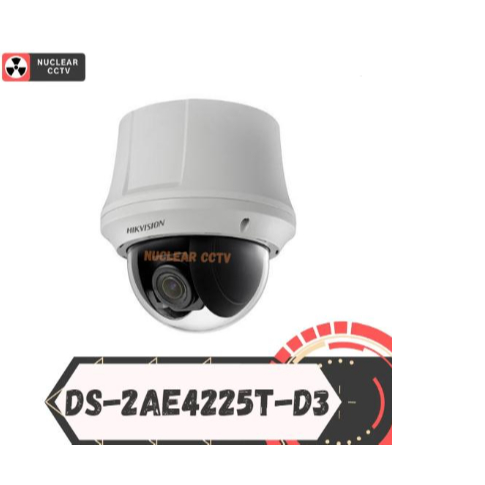 PTZ Hikvision DS‑2AE4225T‑D3 4‑inch 2 MP 25× Powered‑by‑DarkFighter Analog Speed Dome Camera