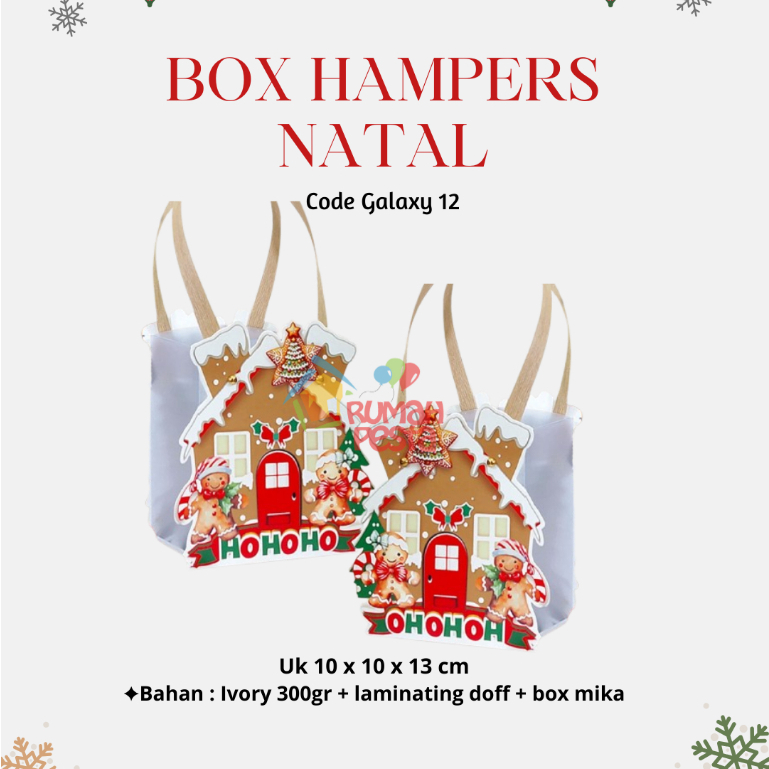 BOX HAMPERS NATAL / DUS NATAL GALAXY12