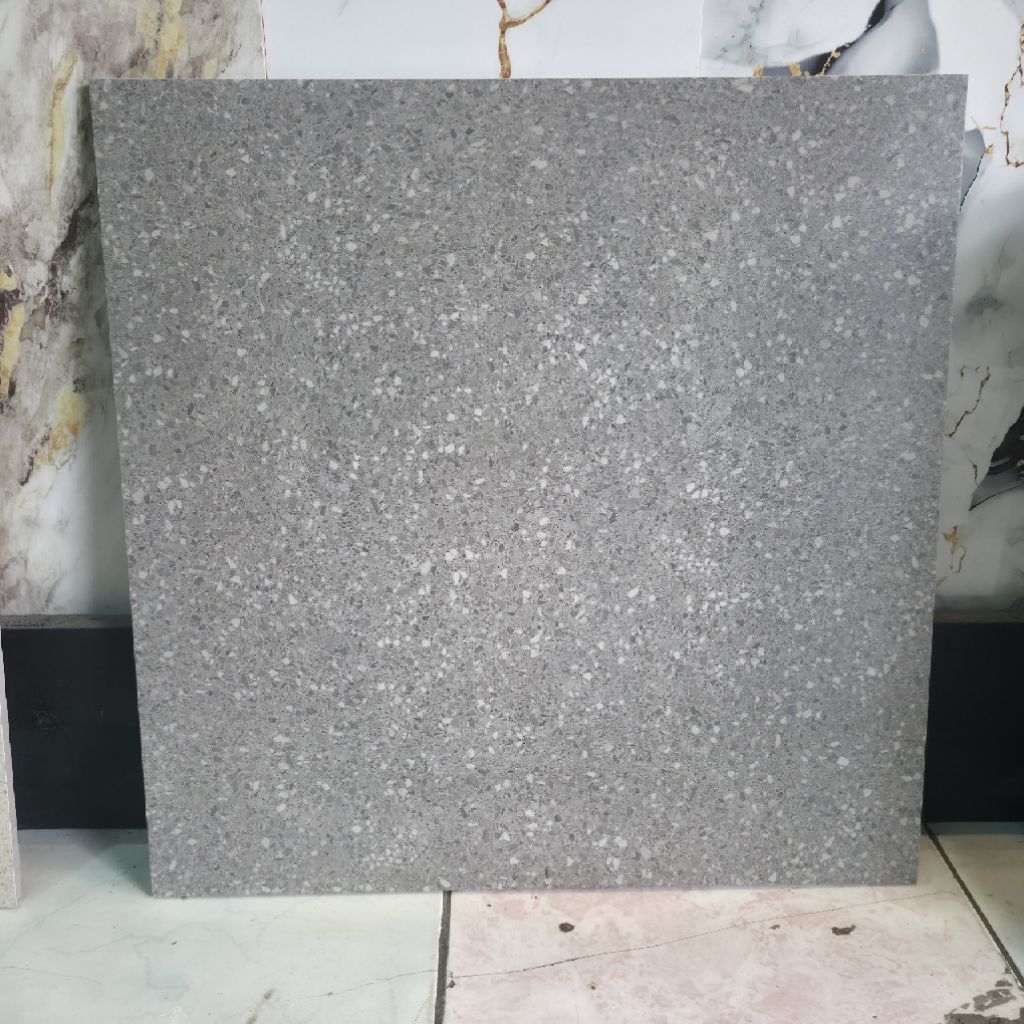Granite Infiniti 60x60 Terazzo Dark Grey | Matt