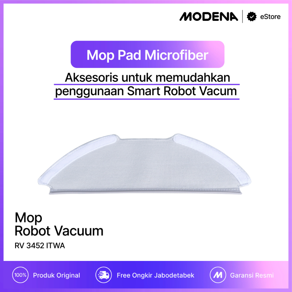 MOP - Accessories MODENA Seamless Smart Robot Vacuum WiFi LIDAR - RV 3452 ITWA