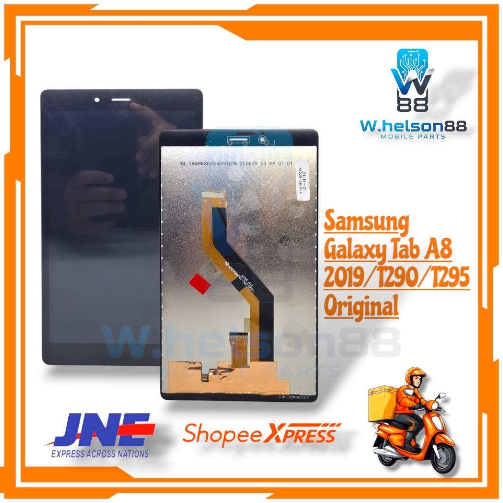 LCD TOUCHSCREEN SAMSUNG TAB A8 2019 TAB T290 TAB T295 ORIGINAL