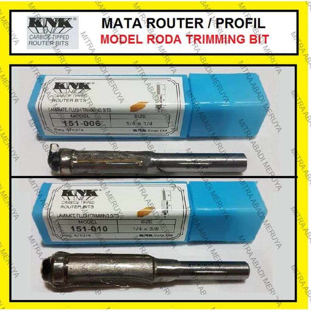 Mata Profil Trimming Flush Bit Router HPL Mata Router Bits KNK 151