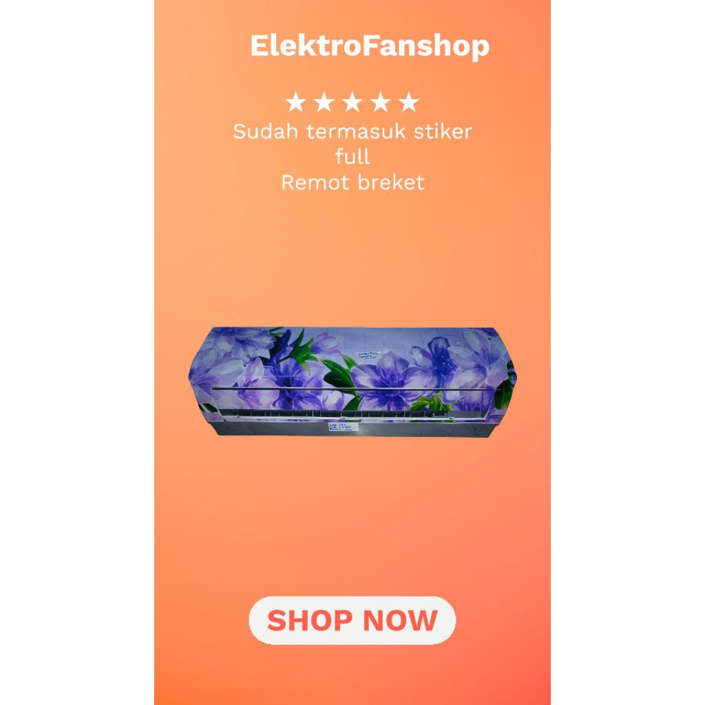 Kipas angin model ac Karakter Full ( request)
