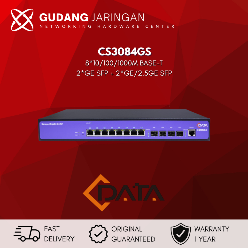 CDATA CS3084GS LAYER 2 MANAGED SWITCH