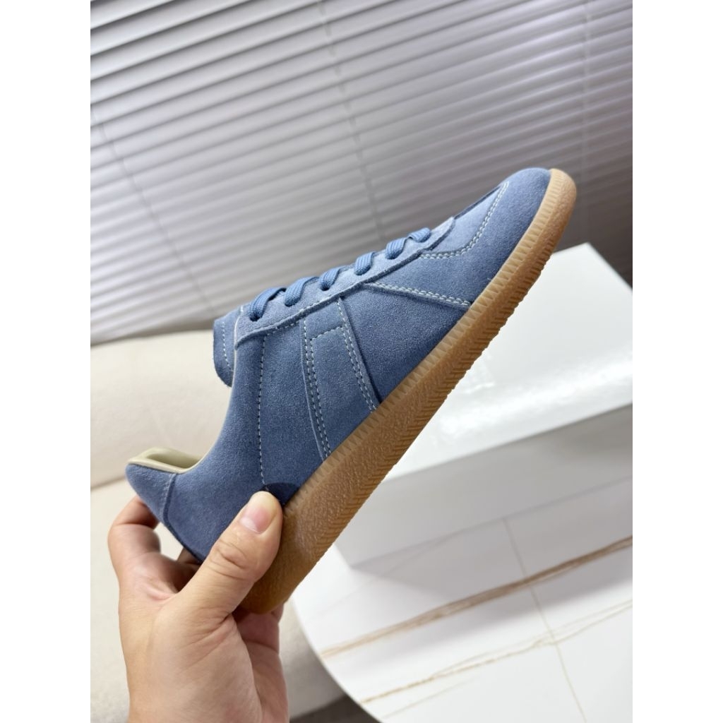 Maison Margiela German Army Trainer GATS Replica Light Blue Suede Authentic GK