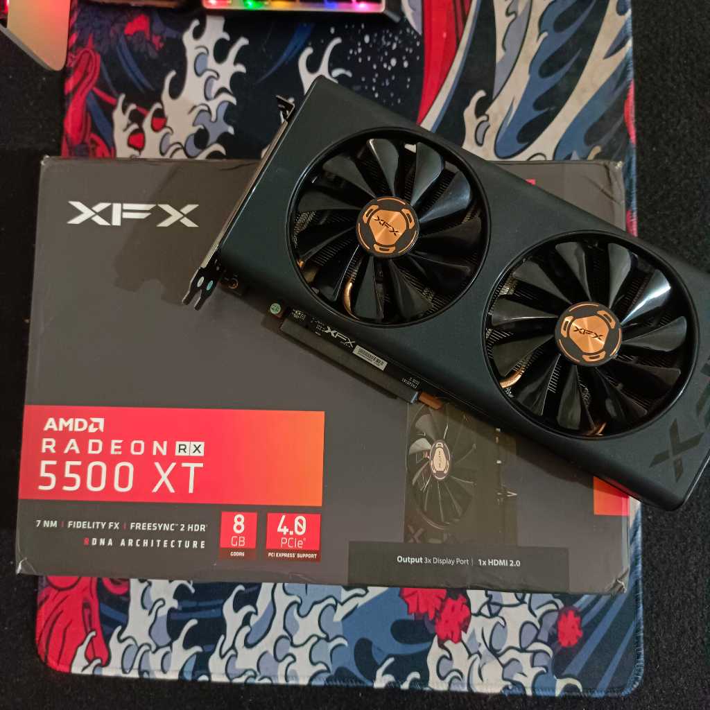 VGA AMD RADEON RX 5500XT 8GB GDDR6