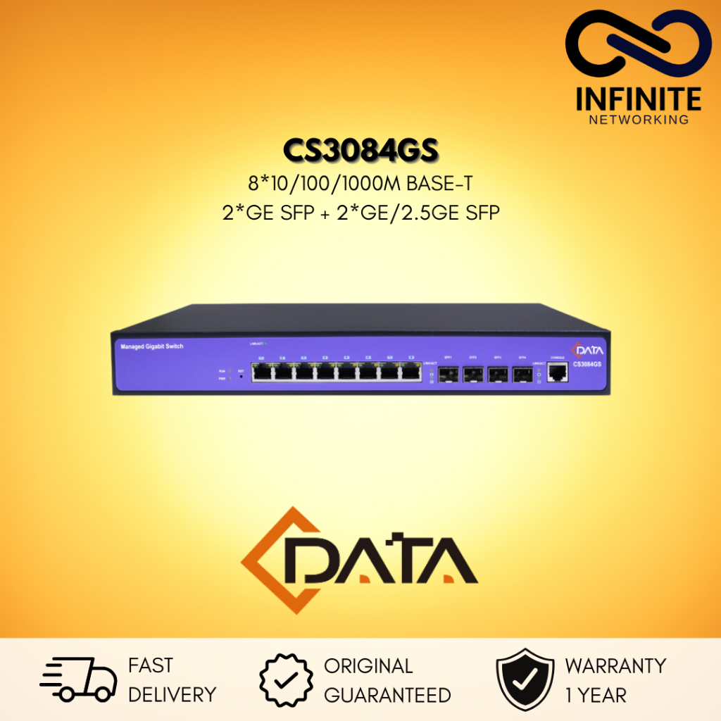 CDATA CS3084GS LAYER 2 MANAGED SWITCH