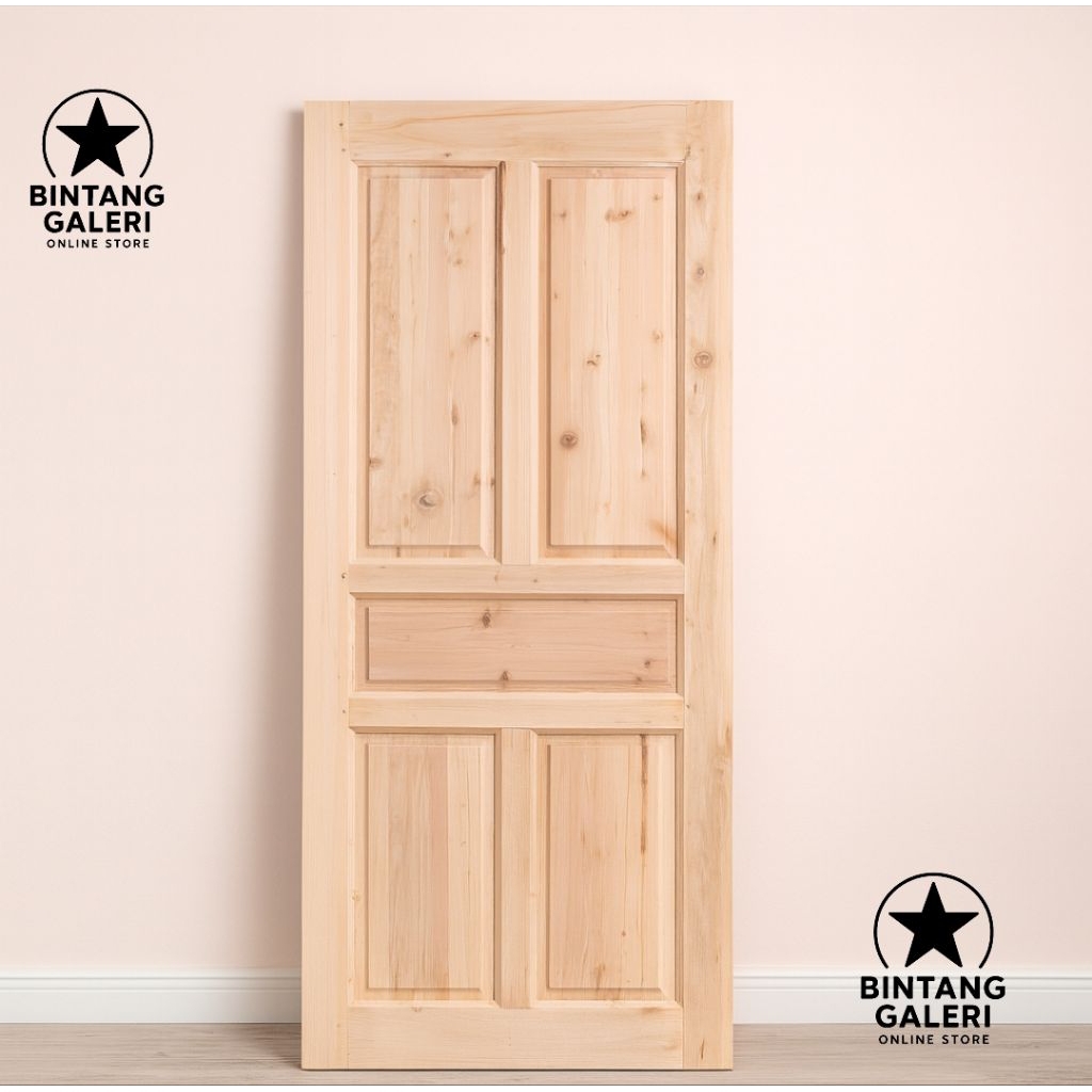 Pintu Utama Rumah Kayu Minimalis Murah