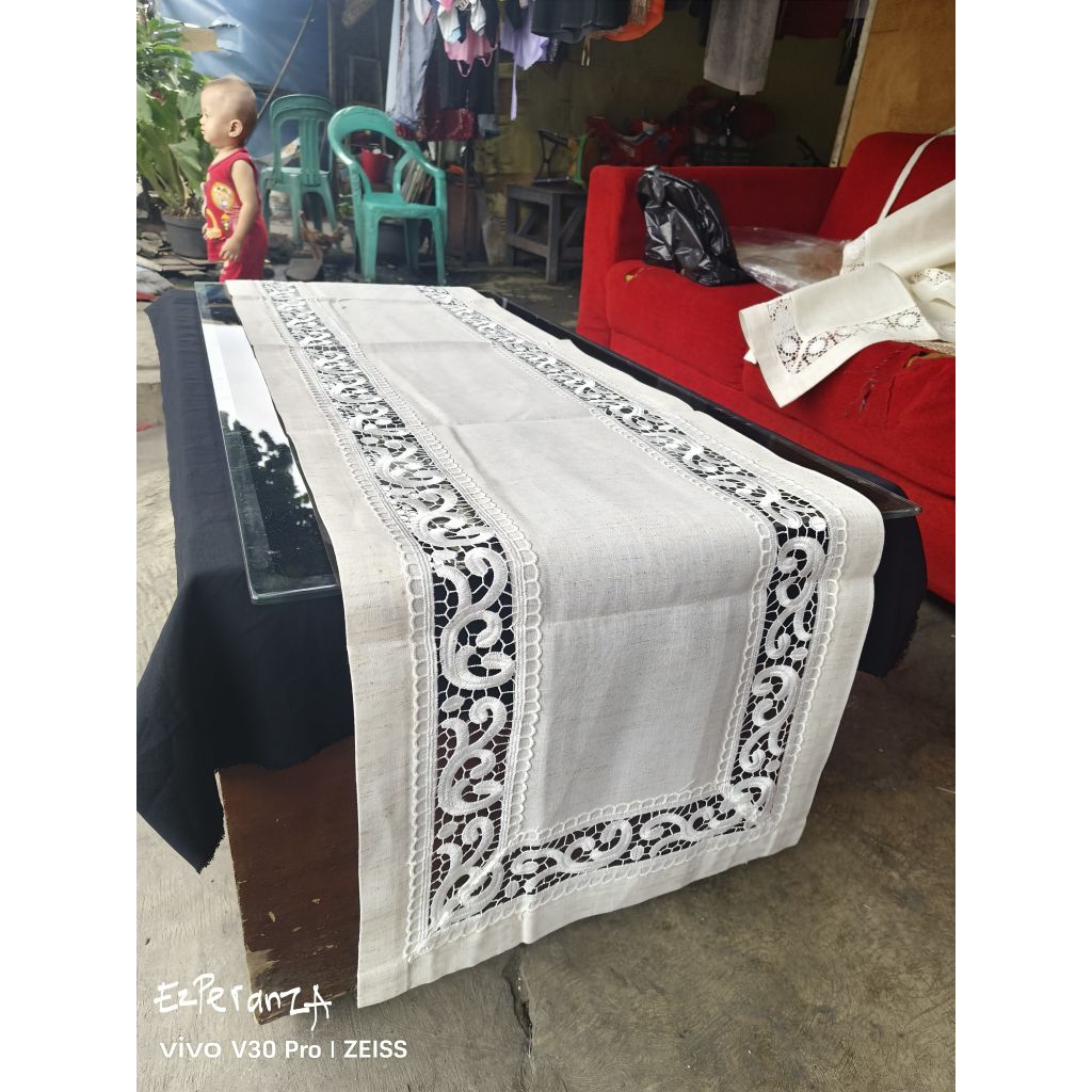 TAPLAK MEJA TAMU/TABLE RUNNER/TAPLAK BUFFET/TAPLAK CONSULTING MINIMALIS MEWAH ELEGANT