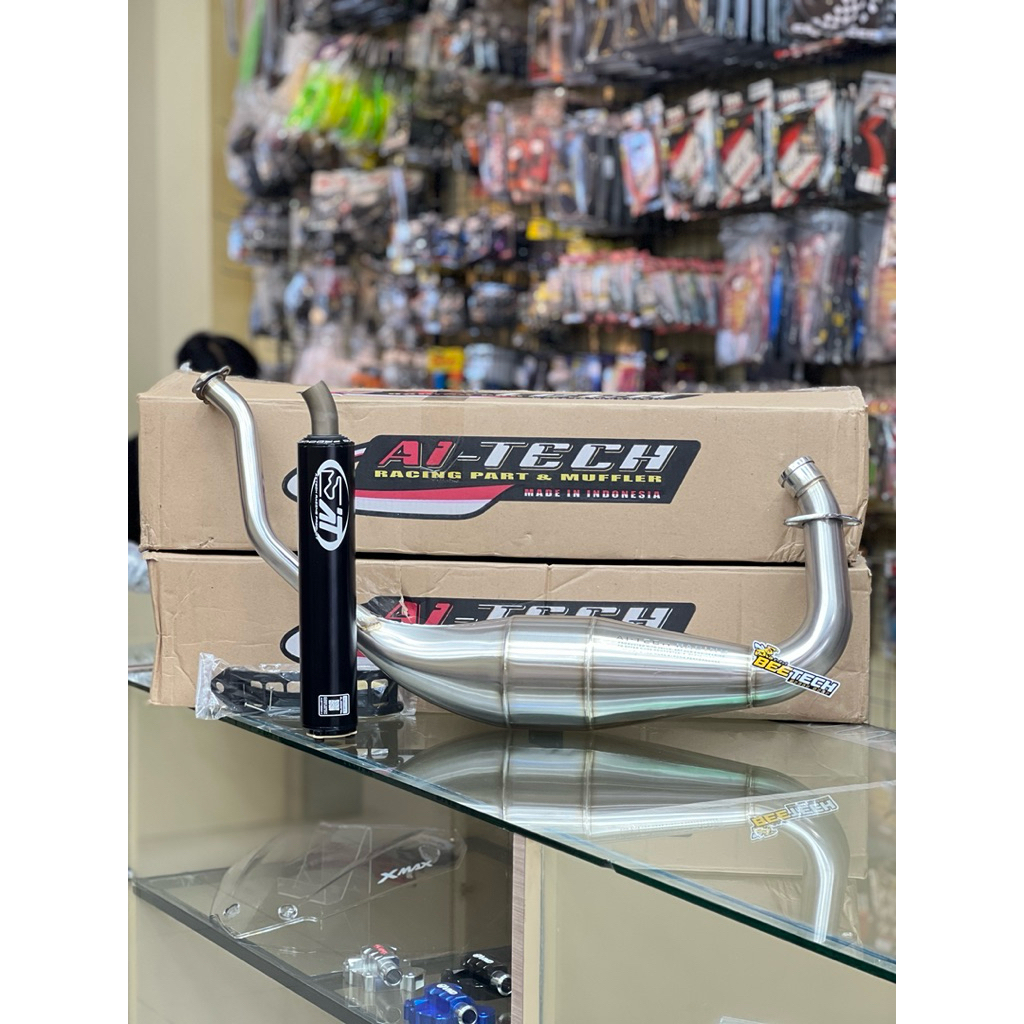 KNALPOT AI-TECH NINJA 150 R/RR/SS SUPER COBRA GEN4 ORIGINAL AITECH