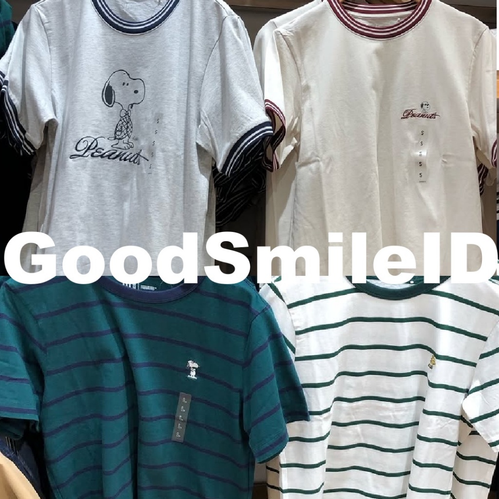 SALE Women UT x Peanuts 75th Anniversary T-SHIRT Kaos Lengan Pendek Wanita Snoopy JASTIP UNIQLO