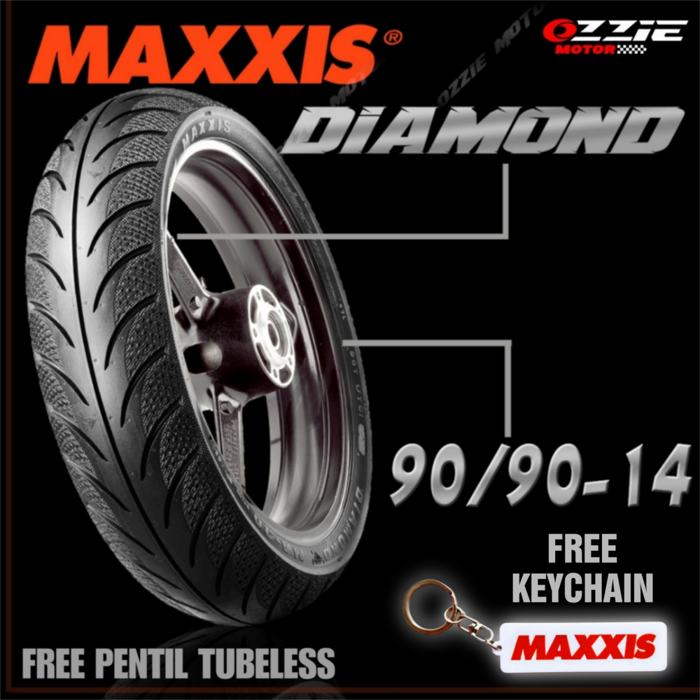 MAXXIS DIAMOND MA-3DN DIAMOND MA-3Di TAHUN PRODUKSI 2025 BAN MOTOR MATIK TUBELESS UKURAN 70/90-14 | 