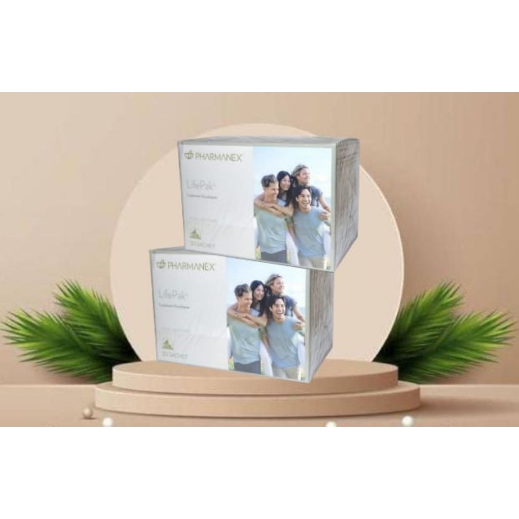 2 Box Suplemen Lifepak Original skin Nu