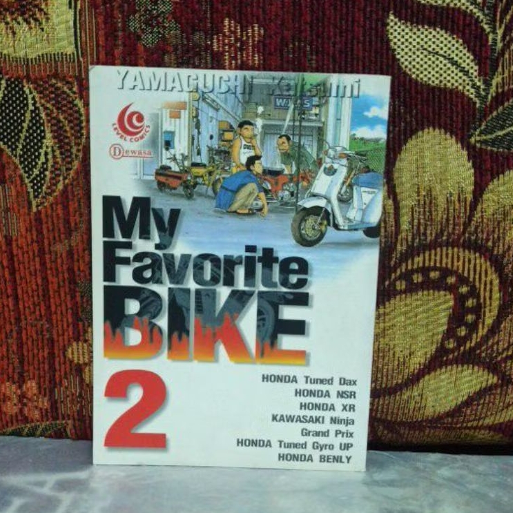 Komik Original My Favorite BIKE 2 YAMAGUCHI Katsumi Bekas