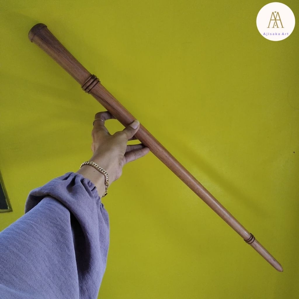 AJISAKA_ART | 60 cm tongkat komando kayu bidara