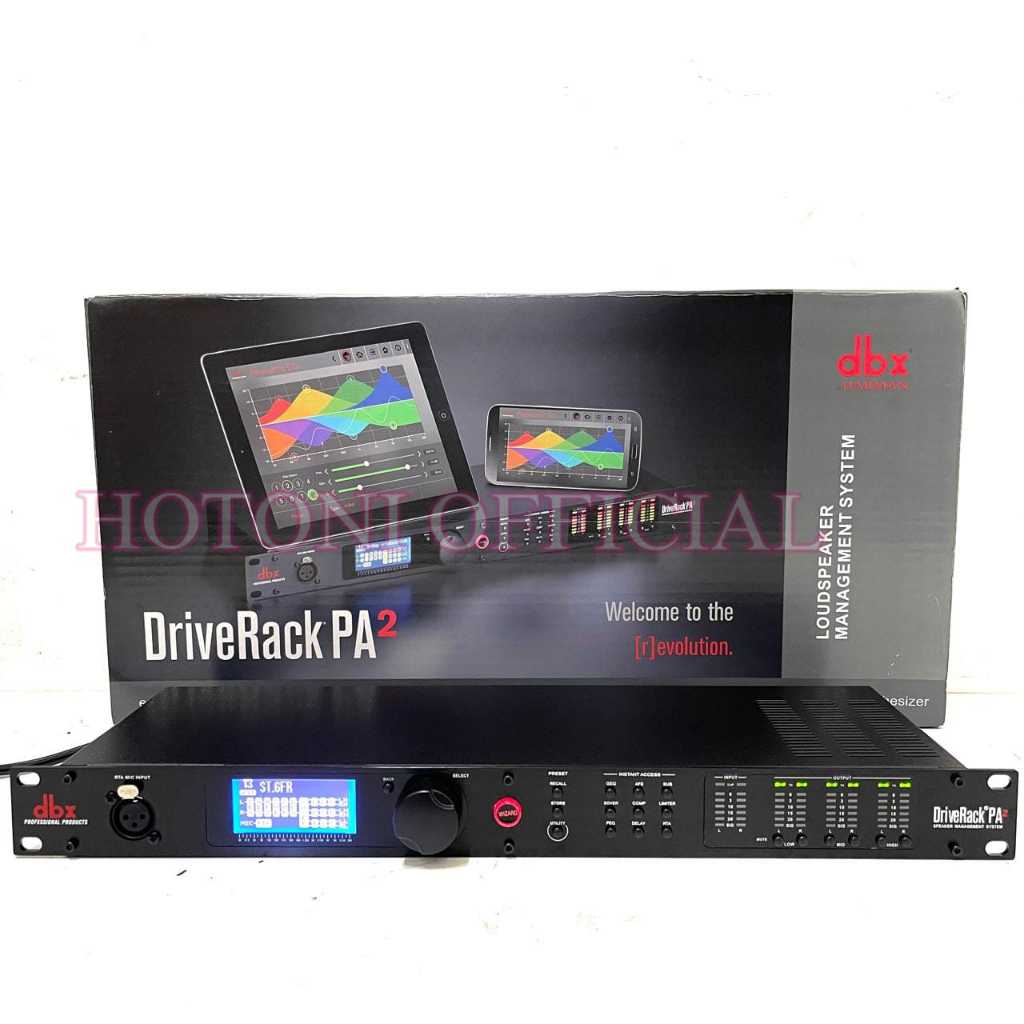 Speaker Management Dbx DriveRack DBX PA 2 MANAGEMENT Dbx Pa2 dbx pa2 Bagus Murah ( Bisa COD )