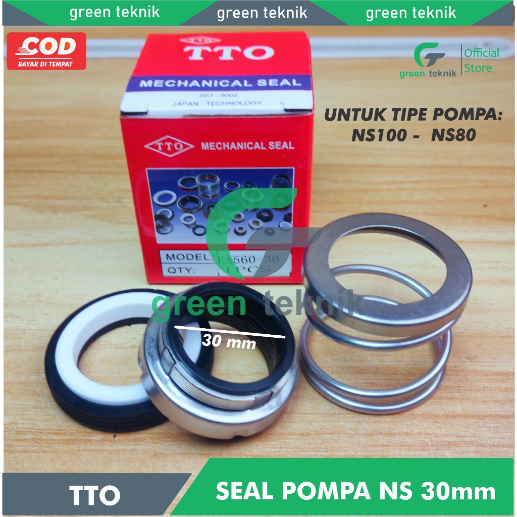 Mechanical Seal 560 - 30 mm TTO Seal Pompa NS100