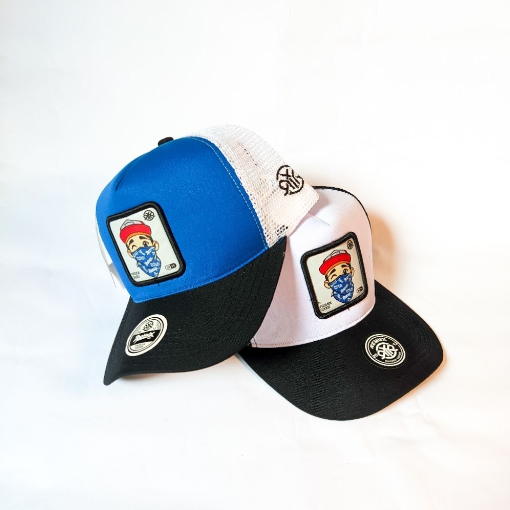 Topi Remux - Topi Trucker/Jaring Original Logo bordir