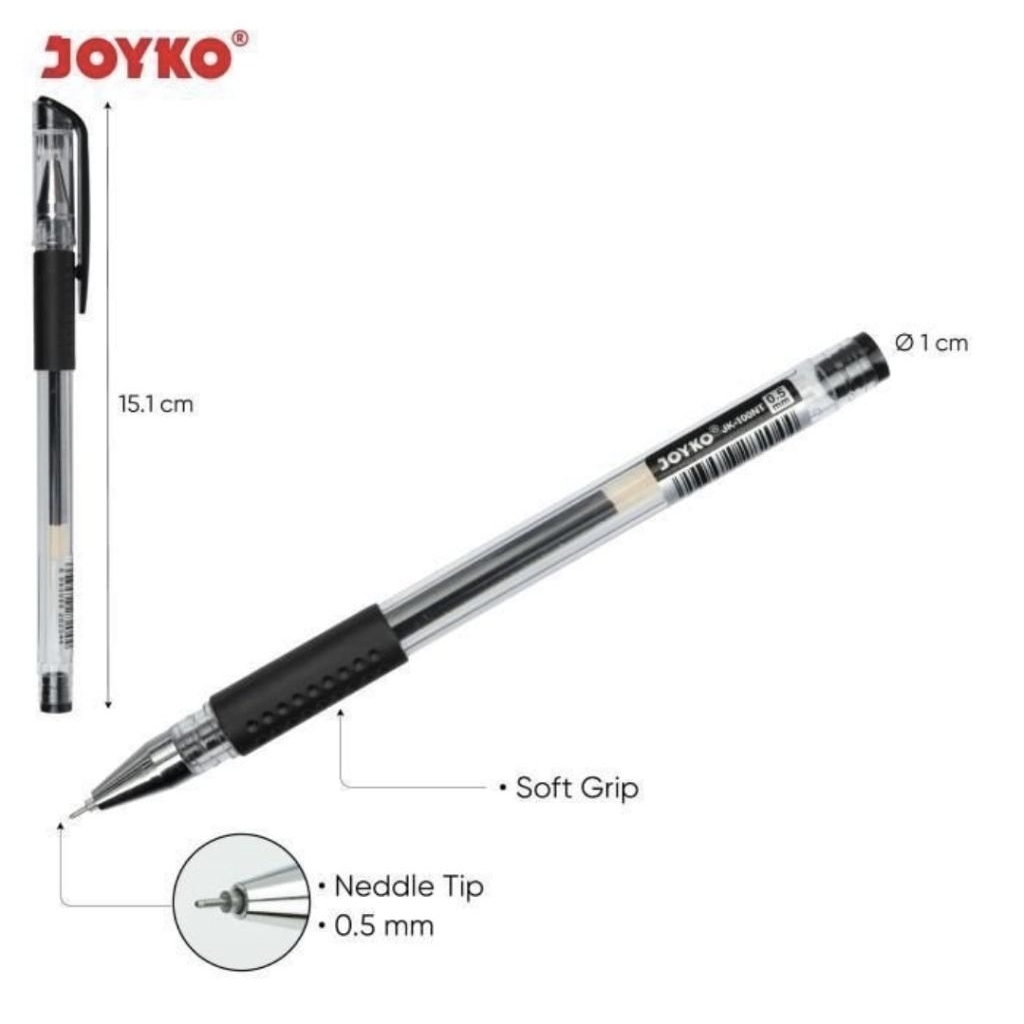 Pulpen gel JOYKO 1 pack (12pcs) JK-100