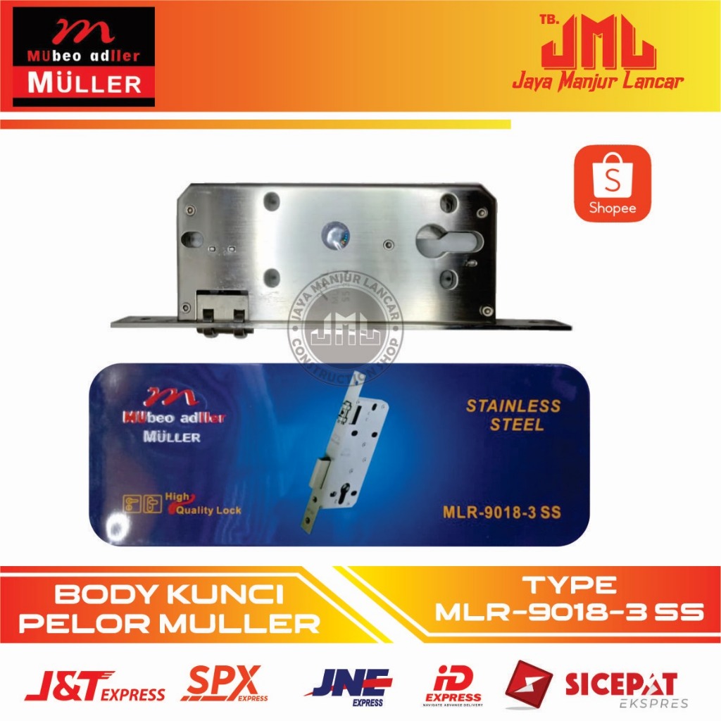Body kunci MULLER/Body pelor MULLER