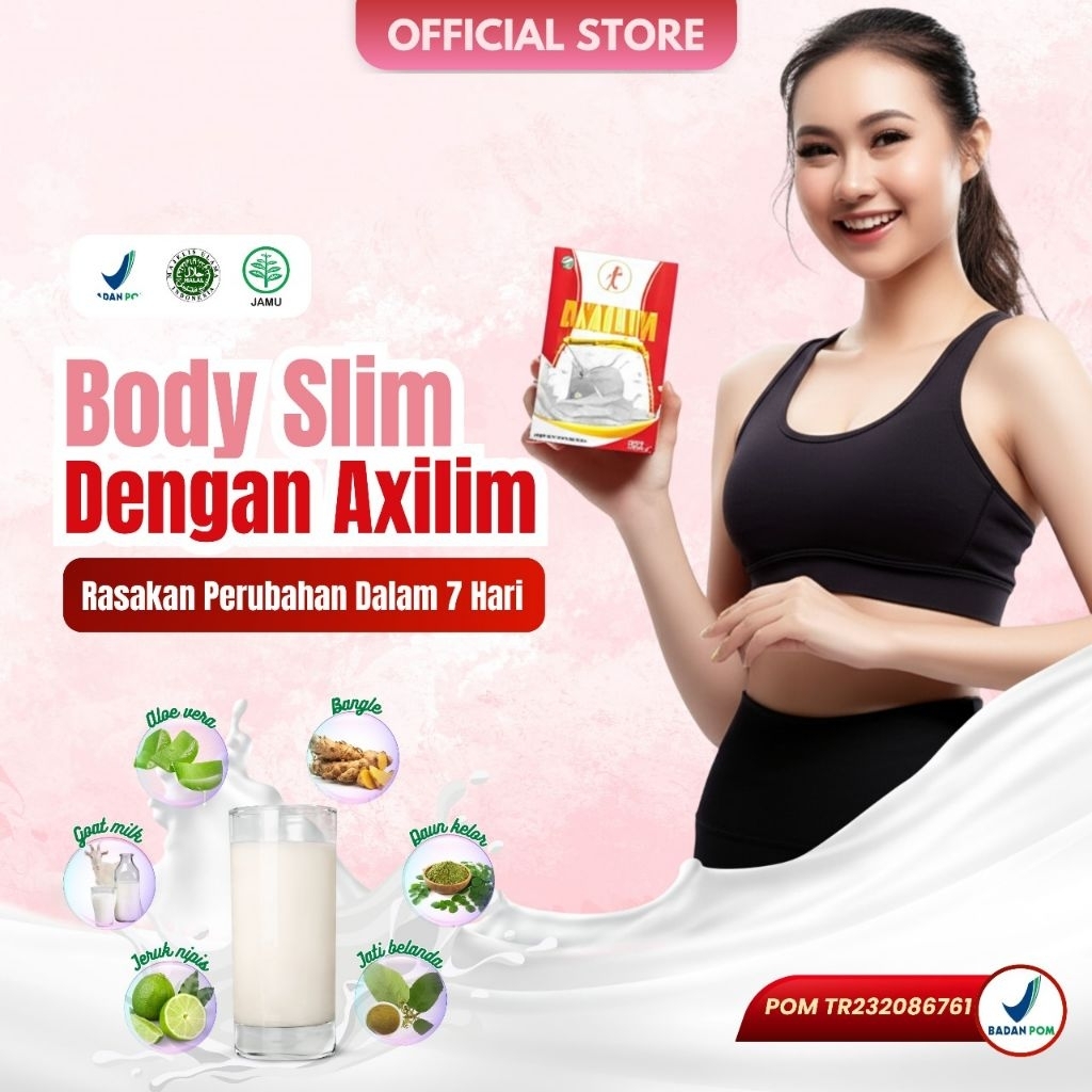 Axilim Susu Pelangsing Perut Buncit, rendah lemak tinggi protein