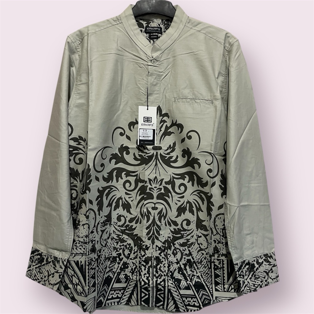 KEMEJA pria new erkape kerah Shanghai