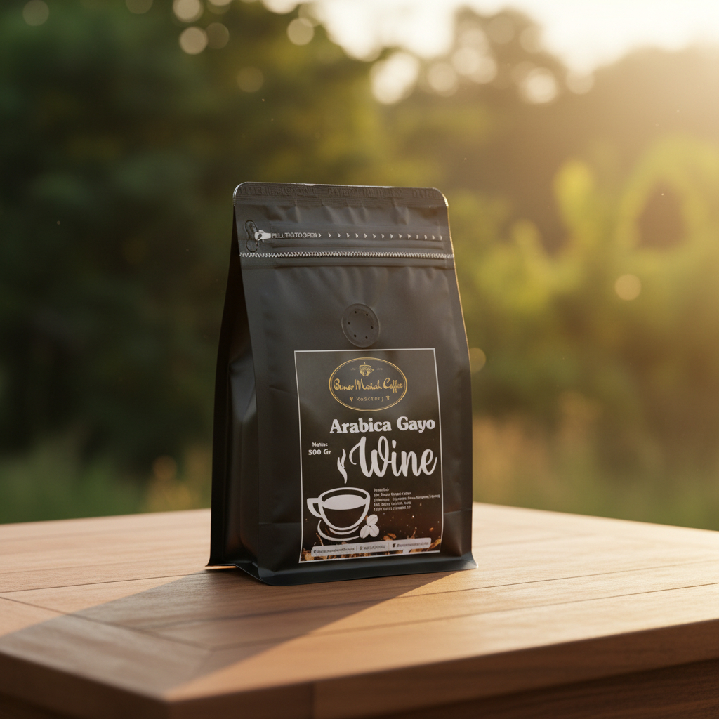 Gayo Wine Coffee Arabica Gayo Fermentasi 500 Gr