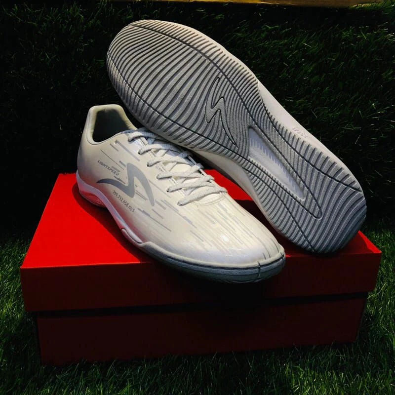 SPECIAL BULAN INI, SEPATU FUTSAL SPECS LS REBORN ACCELERATOR 100% NEW ILLUMINATE GRADE ORIGINAL PRIA