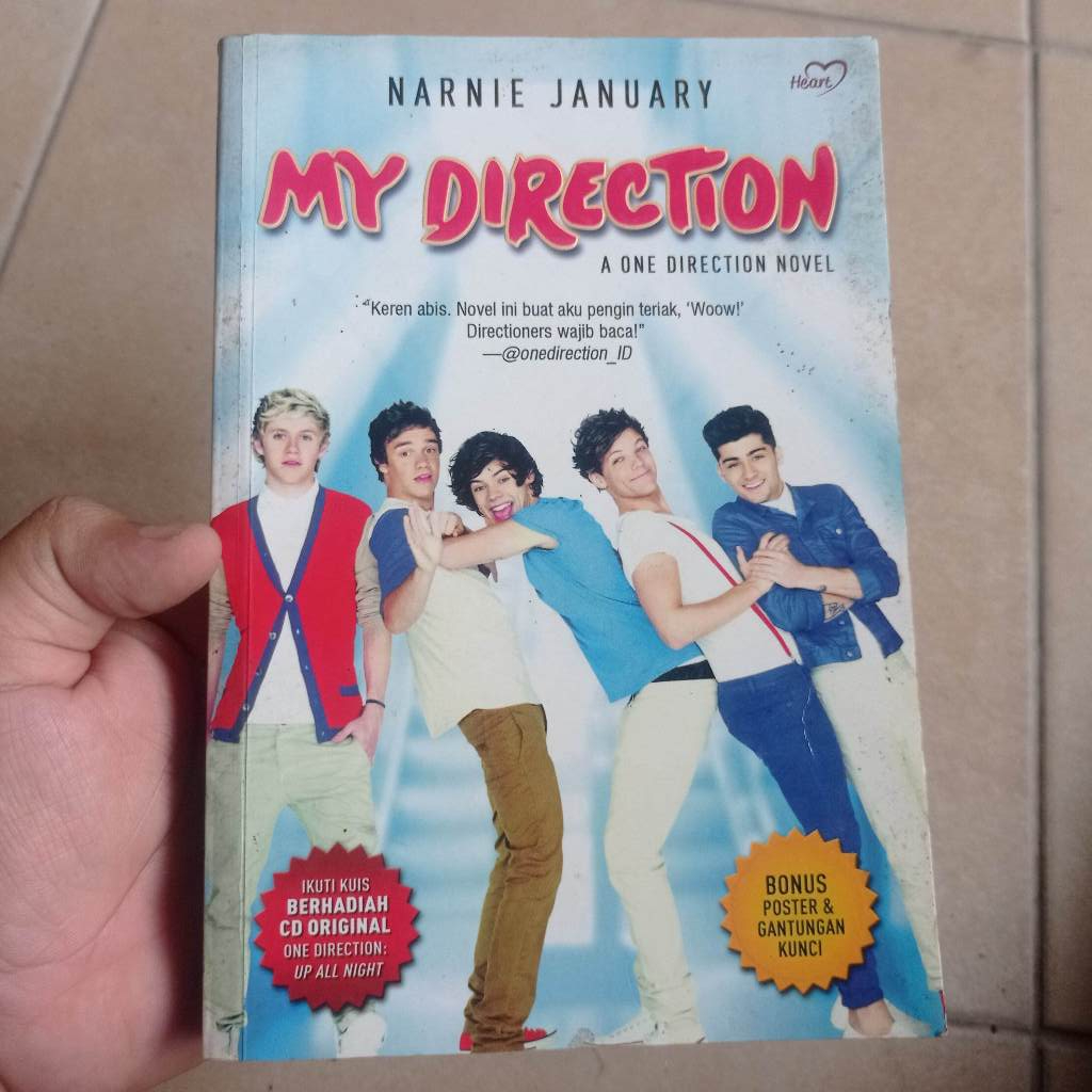 [Preloved] My Direction, A One Direction Novel  Narnie January