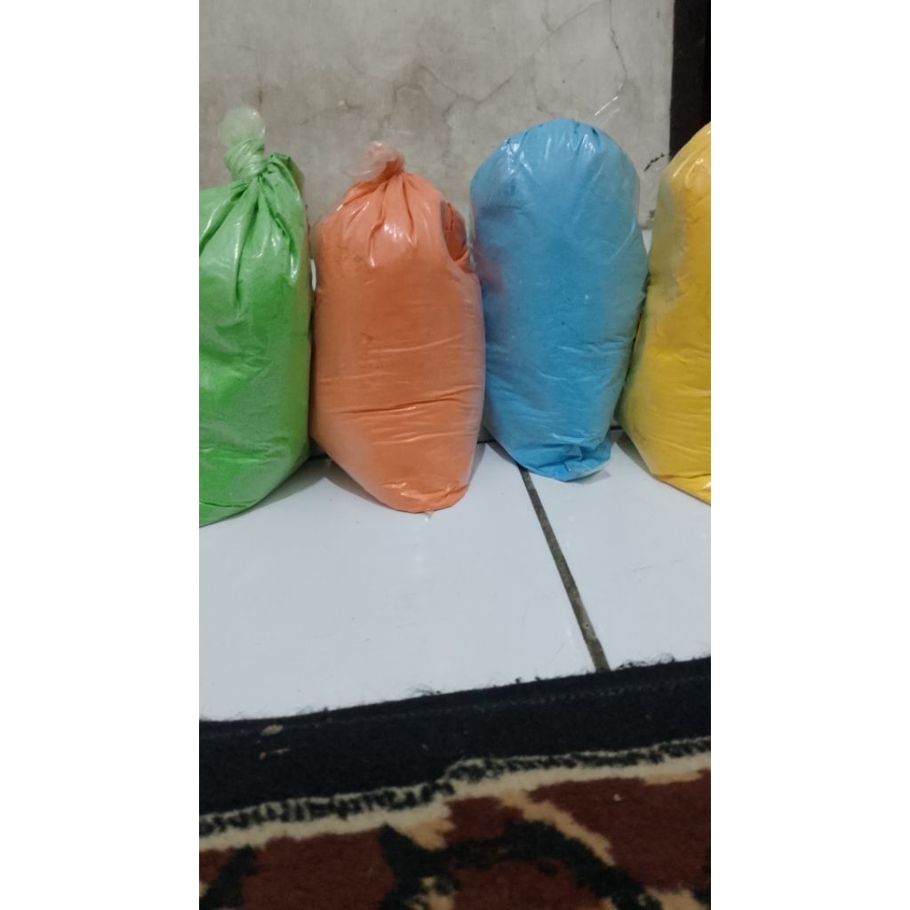 Holi powder 2 Kg (4 warna), holi powder warna warni