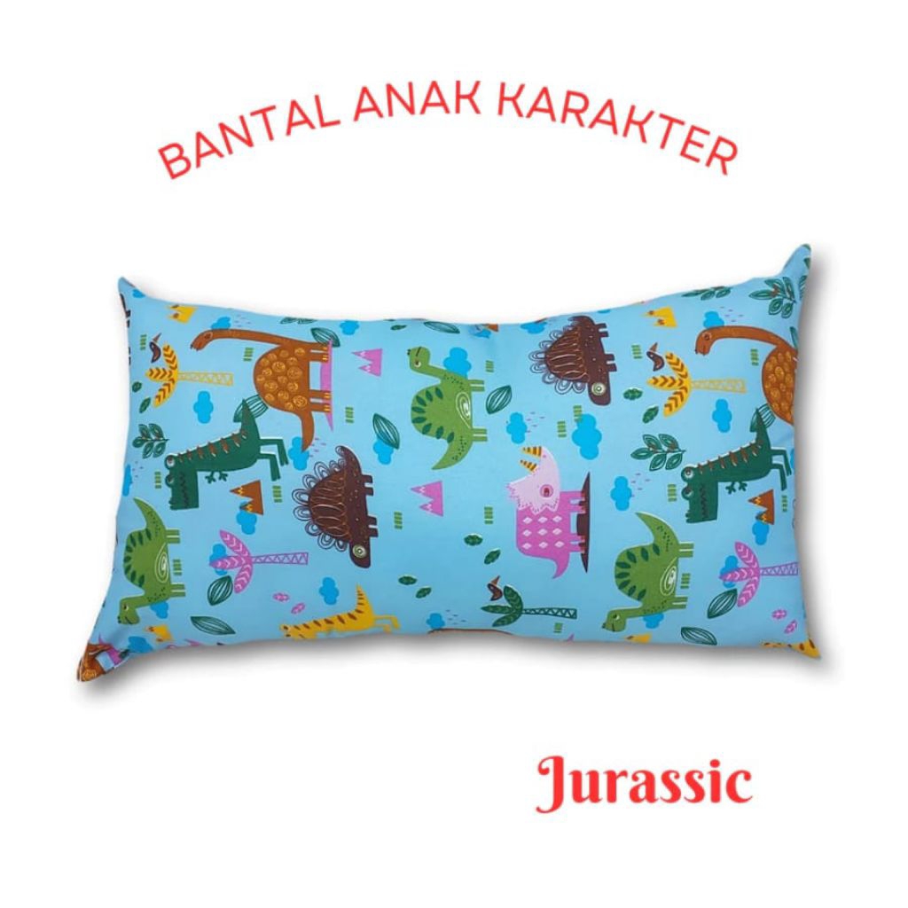 Bantal Anak Laki Laki Dan Perempuan Usia Balita Karakter Jurassic