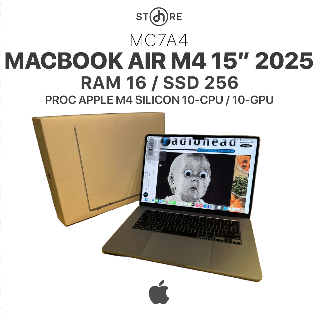 Second , Macbook Air M4 2025 , 15" , 16/256 , Sky Blue , MC7A4