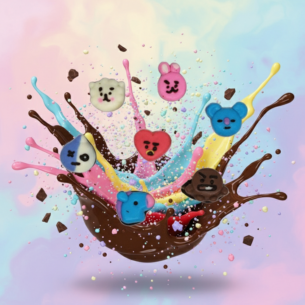 Coklat Karakter BT21 / Coklat BTS