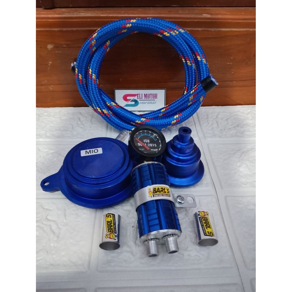 Tutup Noken Timing Mio Tutup Klep Mio set Tabung Hawa Indikator set Selang FPR 1 meter