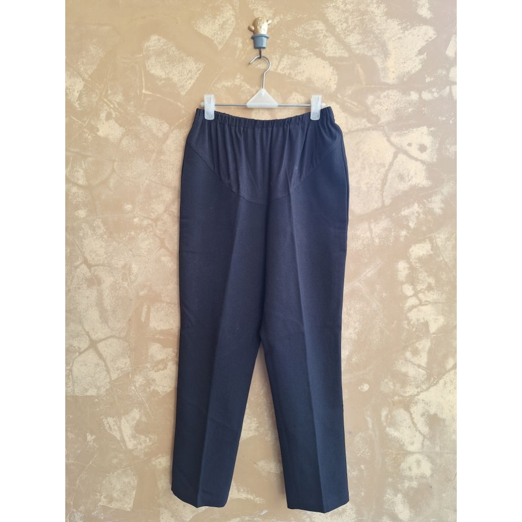 PRELOVED CELANA ST YVES MOM CELANA HAMIL GEMUK PERUT BESAR CELANA KERJA KANTOR SANTAI HARIAN POLOS K