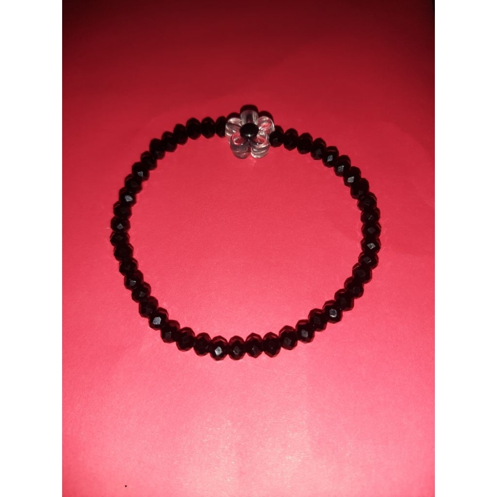 Gelang Manik Kristal hitam