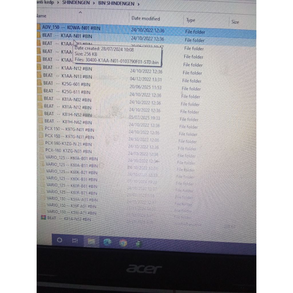 paket file remap ECU shidegen bin dan xdf