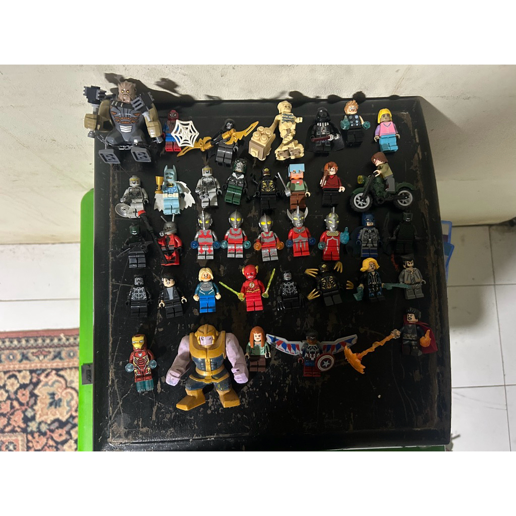 LEPIN LELE BRICKS MARVEL DAN LAIN-LAIN SECOND BEKAS KOLEKSI