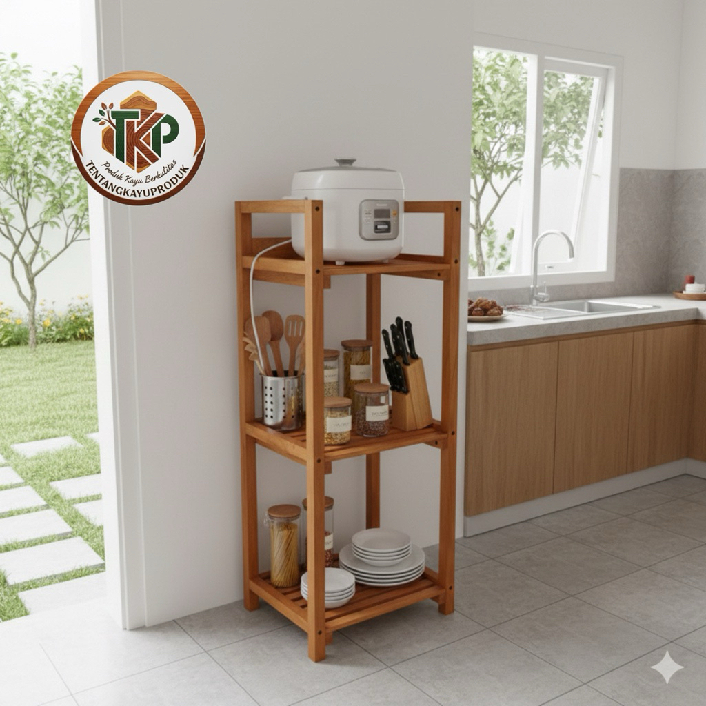 RAK MAGICCOM 3 SUSUN RAK HELM RAK SERBAGUNA