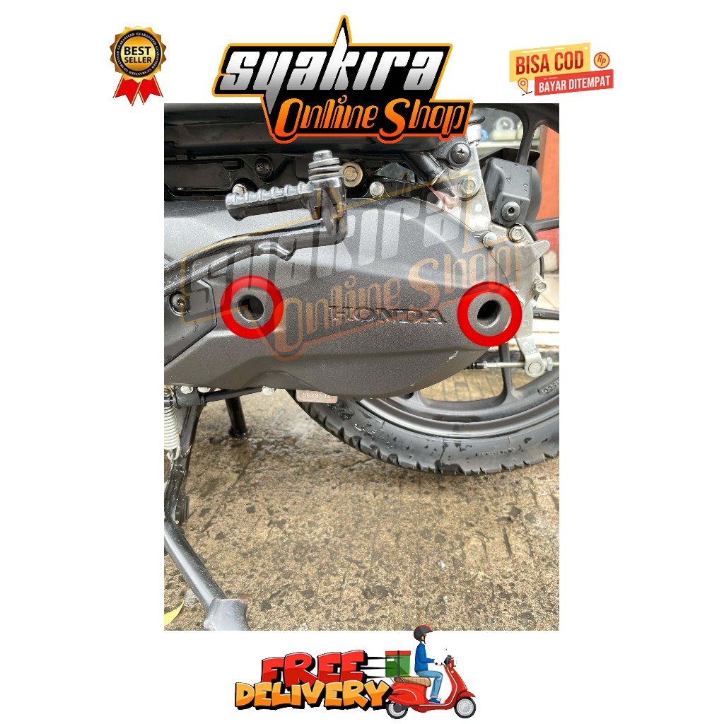 BAUT TENGAH CVT ( 2 BAUT ) GENIO BEAT DELUXE SCOOPY STREET NEW PRESTIGE TAHUN 2018 - 2025 CBS ISS BA