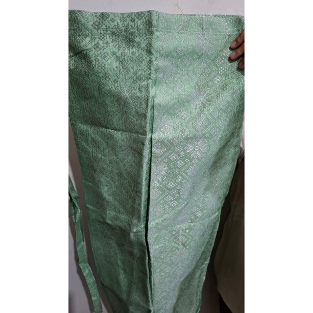 Rok Songket Lilit / Bawahan Kebaya Hijau Mint