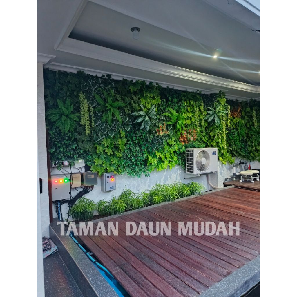 taman vertikal garden artifisial / vertikal garden artificial