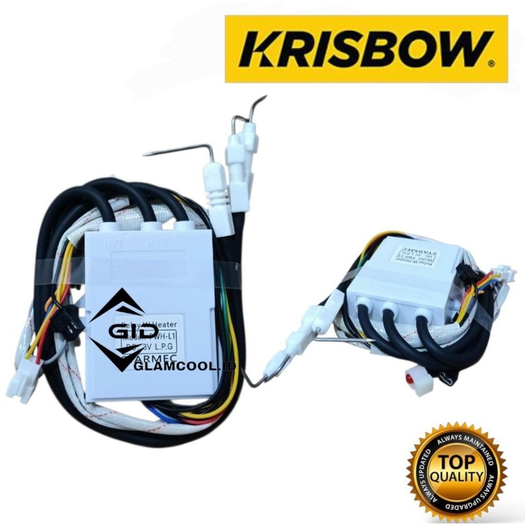 MODUL PEMATIK PEMANAS AIR GAS WATER HEATER PULSE IGNITION KRISBOW QUALITY