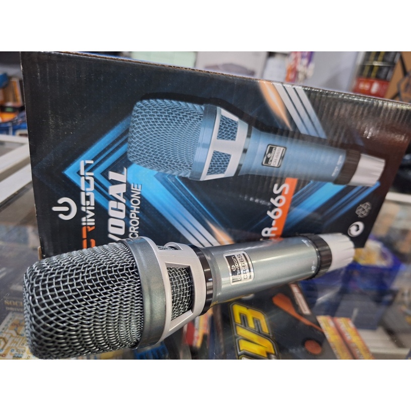 Microphone MIC Cable DYNAMIC KARAOKE PROFESIONAL mic CRIMSON CR 66S ORIGINAL