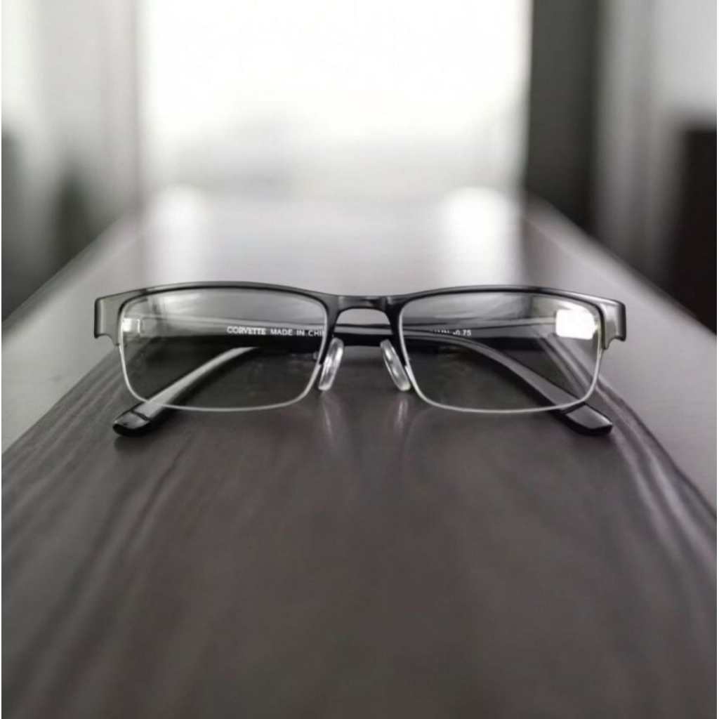 KACAMATA PLUS KACA MATA BACA LENSA BLUERAY FRAME BESI PRIA WANITA / KACA MATA ANTI RADIASI