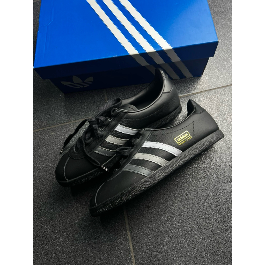 Adidas Originals Trimmstar Exclusive Black Grey Leather Originals