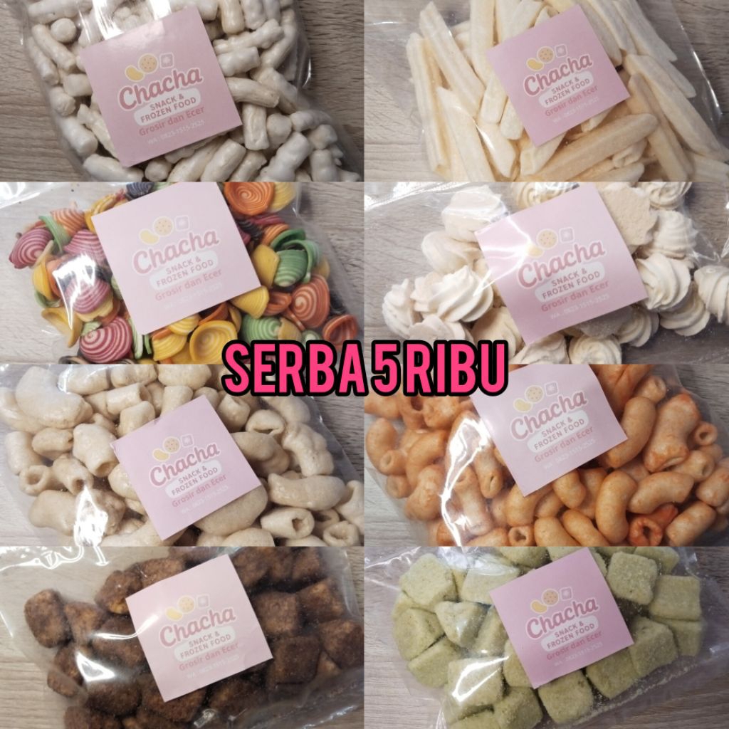 Snack Hemat Serba 5ribu / Snack Cemilan Jajan Kiloan Enak Murah