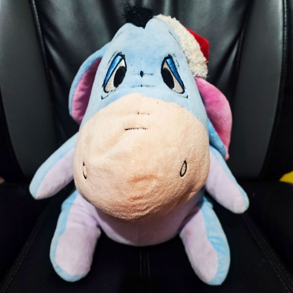 Boneka Eeyore Natal Original Winnie The Pooh