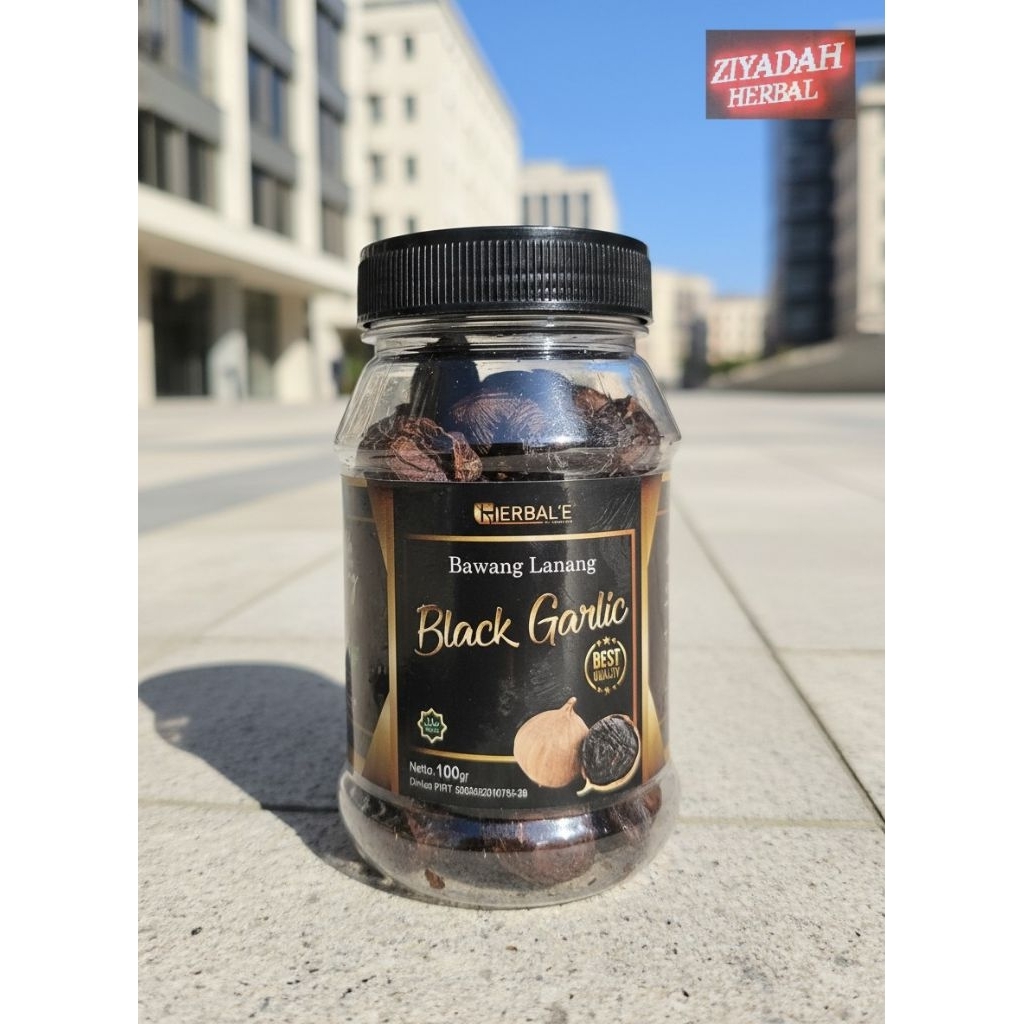 Black Garlic Tunggal Bawang Lanang Hitam impor